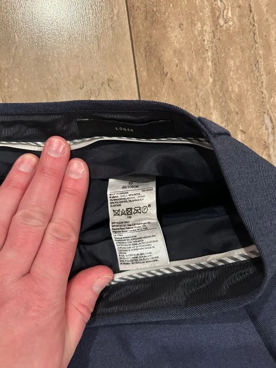 Banana Republic Navy Women's Dress Pants - Picture 3 of 6